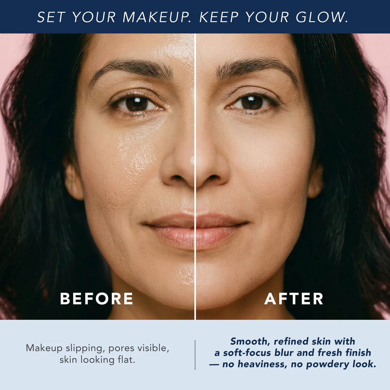 WaterBlur™ — Hydrating Setting Powder & Brush